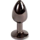 SECRETPLAY - GUNMETAL BUTT PLUG SMALL SIZE 7 CM, SECRETPLAY TOYS