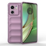 Husa pentru motorola edge 40 / edge (2023), antisoc, margini striatii, design minimalist, purple
