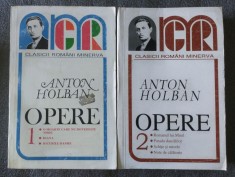 Anton Holban - Opere 1 + 2 (2 vol.: Romane + Schi&Aring;&pound;e, note...) (ed. Elena Beram)