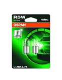 Set 2 Becuri Auto Osram R5W Ultra Life