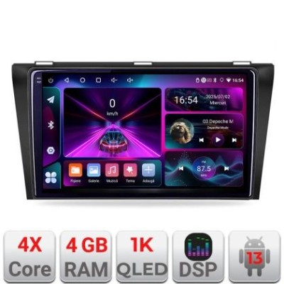 Navigatie Mazda 3 2009-2014 A-034 4+64 InCell Display 1K Android Waze USB Navigatie Internet Youtube Radio CarStore Technology foto