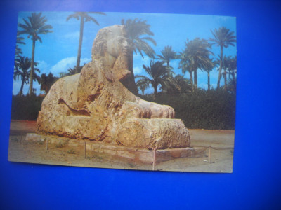 HOPCT 90994 SFINXUL DIN SAKKARA GIZA EGIPT -NECIRCULATA foto