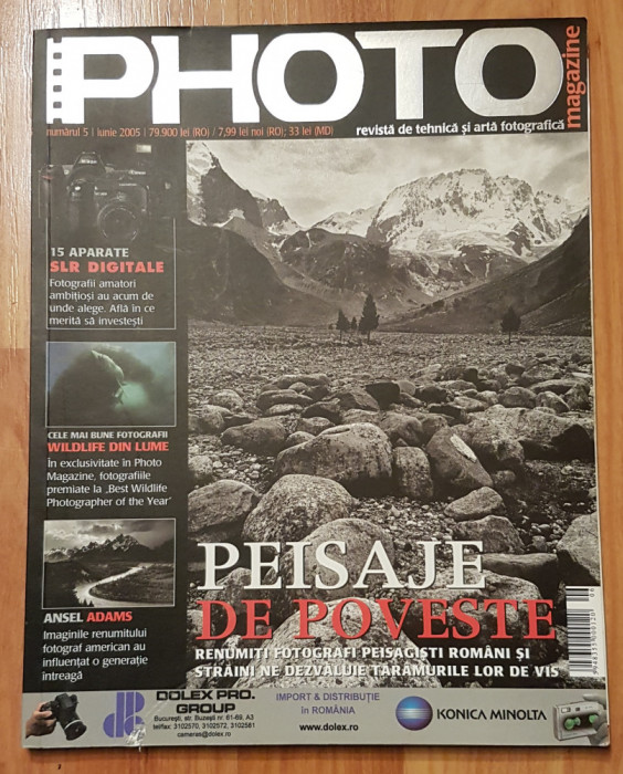 Photo Magazine - Revista de tehnica si arta fotografica - Numarul 5