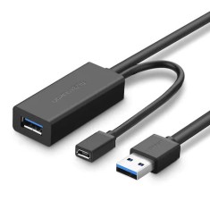 Cablu prelungitor activ Ugreen USB 3.2, 10m, negru