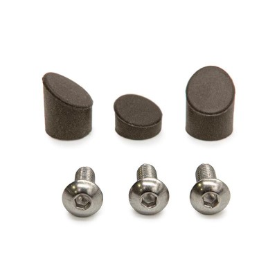 Set capace aripă - spate, GX2.0, trotineta electrică Xiaomi, 5 bucăți, negru | Motorevolution foto