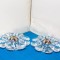 Suporturi (candele) cristal 2 buc. - Krinolin - design Ann si Goran Warff, KOSTA