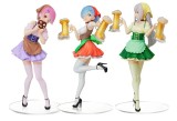 Set Figurina Re:Zero -Starting Life in Another World Emilia Rem Ram 20 cm