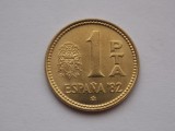 1 PESETA 1980 SPANIA (12th World Football Championship 1982), Europa