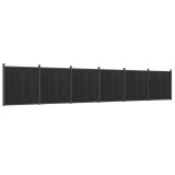 Cumpara ieftin Panou pentru gard, gri, 1045x186 cm, WPC