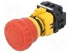Intrerupator de siguran&amp;#355;a, 22mm, seria XW, IP65, IDEC - XW1E-BV401MFR