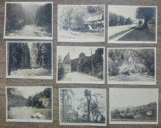 Peisaje din Romania interbelica// lot 9 fotografii foto