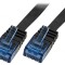 Patch Cord UTP Cat6 Negru 0.25m