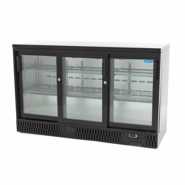 Vitrina frigorifica back-bar cu 3 usi glisante, 341litri