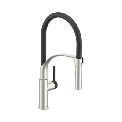 Baterie Bucătărie Negru Avital Trent &amp;ndash; Cu Duș Extractibil foto