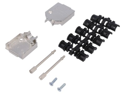 Conector Carcasă metalică drept foto