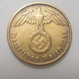 Moneda Germania Nazista 5 Reichspfennig 1938 D M&uuml;nchen - Colectie Numismatica