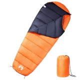 vidaXL Sac de dormit tip mumie pentru adulți de camping, 3 anotimpuri