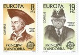 |Andorra, posta spaniola, Europa CEPT, 1980, Nestampilat
