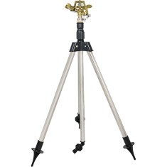 Aspersor Cu Impact Din Alama Pe Trepied, Presiune 1.5-4 Bari, Debit Maxim 0,73-1,18 M3/h, Suprateran,diametru De Aspersie 23-28 M