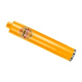 Carota Diamantata Segmentata 132x450 mm, Filet M22x2.5, Segmente Sudate Laser, pentru Beton si Beton Armat, Cod DCB581328