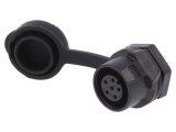 Conector Circular Mamă 6 PIN Aurit 5A