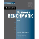 Business Benchmark Advanced Teacher&#039;s Resource Book | Guy Brook-Hart, Cambridge University Press
