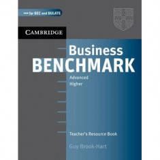 Business Benchmark Advanced Teacher's Resource Book | Guy Brook-Hart