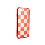 Husa HUAWEI P10 Lite - Electroplate Chess (Rosu), Plastic, Carcasa