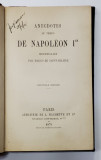 ANECDOTES DU TEMPS DE NAPOLEON Ier , recueillies par MARCO DE SAINT - HILAIRE , 1870