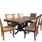 Set Masa RH 7132 Si 8 Scaune RH5519 Dirty Oak, 160x100x77 cm