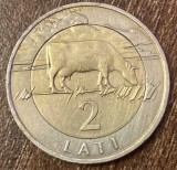 C50 - Moneda foarte veche - Letonia - 2 lati - 1999