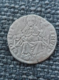 Italia 1 Grosso (denari) (1359-1378) Pavia argint Galeazzo ll Visconti Rar, Europa