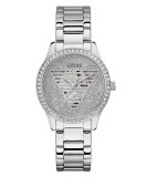 Cumpara ieftin Ceas Dama Guess Idol GW0605L1, Inox, Quartz, 36mm, Argintiu/Auriu, Rezistent Apa