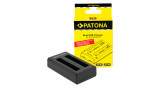 &Icirc;ncărcător dublu PATONA f. Insta360 X3 CINAQBT/A incl. Cablu micro-USB
