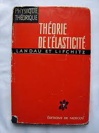 Landau &amp;amp; Lifchitz - Theorie de l&amp;#039;elasticite foto