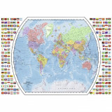 Puzzle 1000 piese - Harta Politica a lumii | Ravensburger