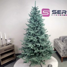 Brad artificial Christmas Deluxe by Sersimo, Viena Select argintiu, integral 3D, 230cm Household NewTrend