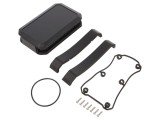 Carcasă universală neagră IP67 WH ABS 79x126x28 mm