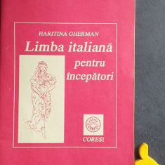 Limba italiana pentru incepatori Haritina Gherman