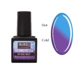 Lac permanent colorat termic Inginails Professional - Sky Blue-Violet