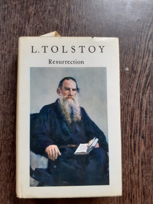 RESURRECTION - TOLSTOI (CARTE IN LIMBA FRANCEZA) foto