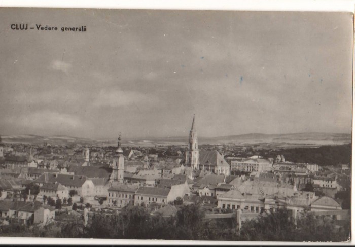 CPIB 22144 - CARTE POSTALA - CLUJ. VEDERE GENERALA, RPR