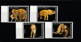 Niger 2016-Fauna,Animals of the World,Elefanti,serie 4 val dant.,MNH,Mi.4717-20, Nestampilat