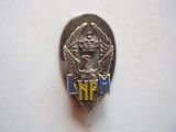 Cumpara ieftin ROMANIA - INSIGNA REGALISTA MINIATURA SOIMUL - LICEUL MILITAR NICOLAE FILIPESCU ,1932, CAROL II, IM1.193