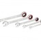 Bosch Set 5 chei combinate 8-19mm, clichet reversibil, husa textila - 4053423251463