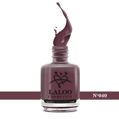 No.040 Brown Purple| Weekly Nail Polish 15ml foto