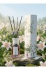 PERMUN Home Fragrance Difuzor AromoBox 110ml Lilium Roz - Parfum Floral, Sticla Transparenta, 4 Bețe