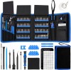 Set Surubelnita Precizie 142 in 1, Otel CRV, Trusa Reparatii Telefoane, Laptop, Tablete, Electrocasnice, Magnetica, Extensibila