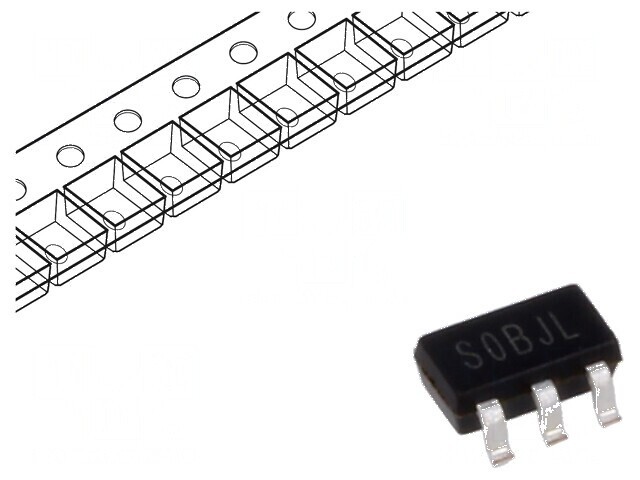 Amplificator operațional SOT23-5 2,5-5,5VDC