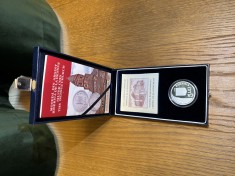 MONEDA BNR Biserica de lemn de la Ieud Deal 5 lei 2006 foto